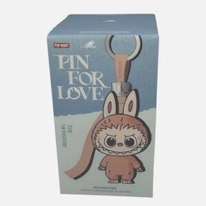 🎁USA-NEW Authentic popmart Labubu Monsters Pin For Love SEALED Blind box💜